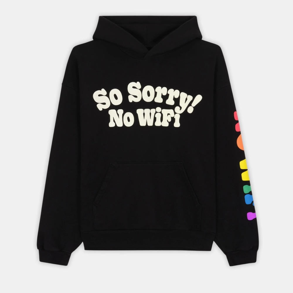 Madhappy Sorry No WiFi Hoodie Size Small